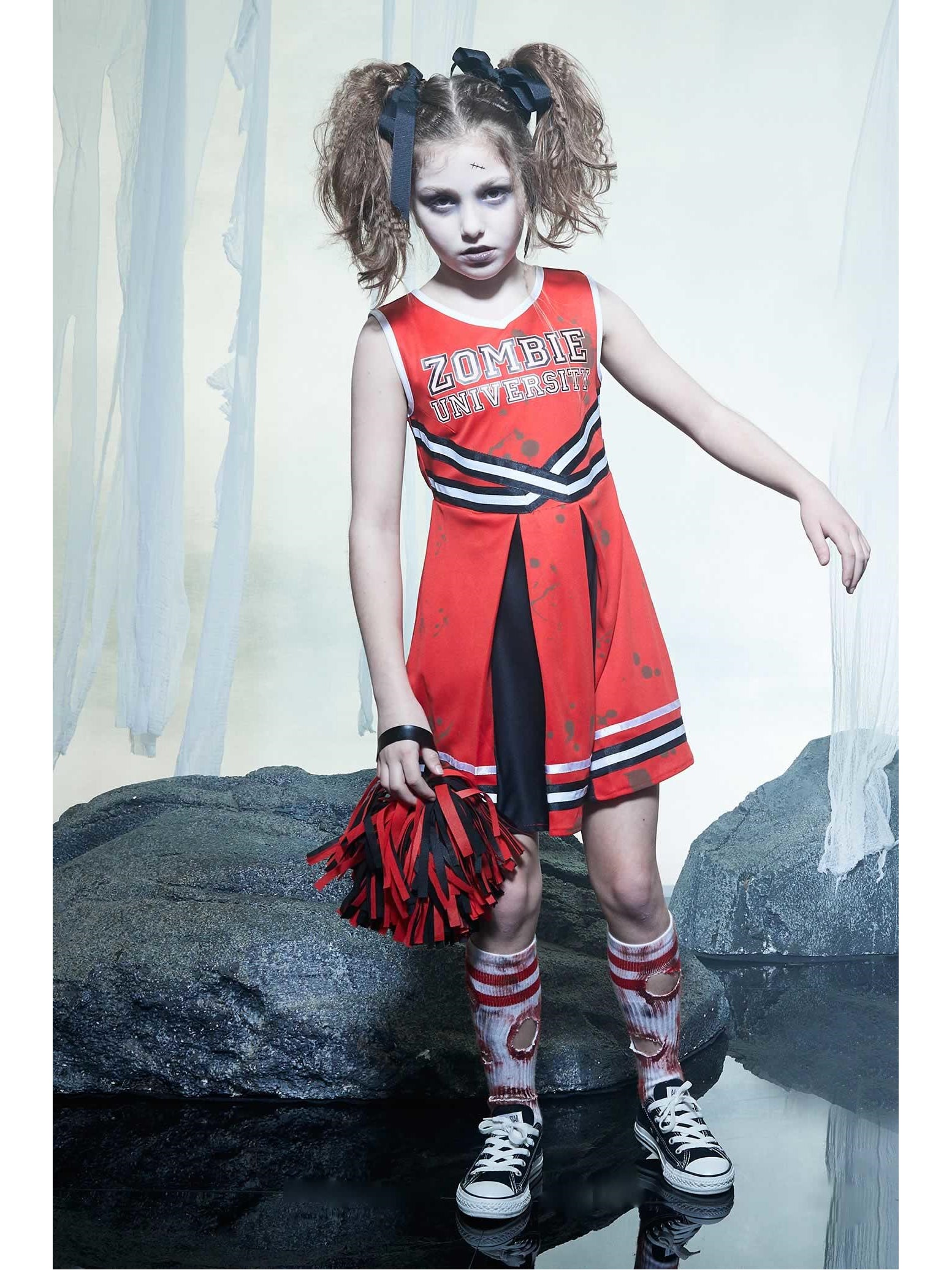 Zombie Cheerleader Costume for Girls – Chasing Fireflies